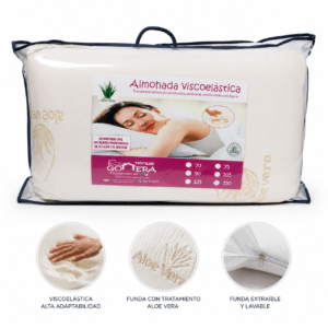 Almohada viscoelástica aloe vera