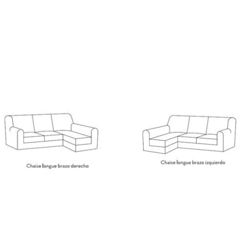 Cubre Chaise Longue acolchado 5 Cubre chaise Longue acolchado de tejido microfibra y acolchado en fibra hueca siliconada tacto suave, es muy práctica y fácil de colocar.