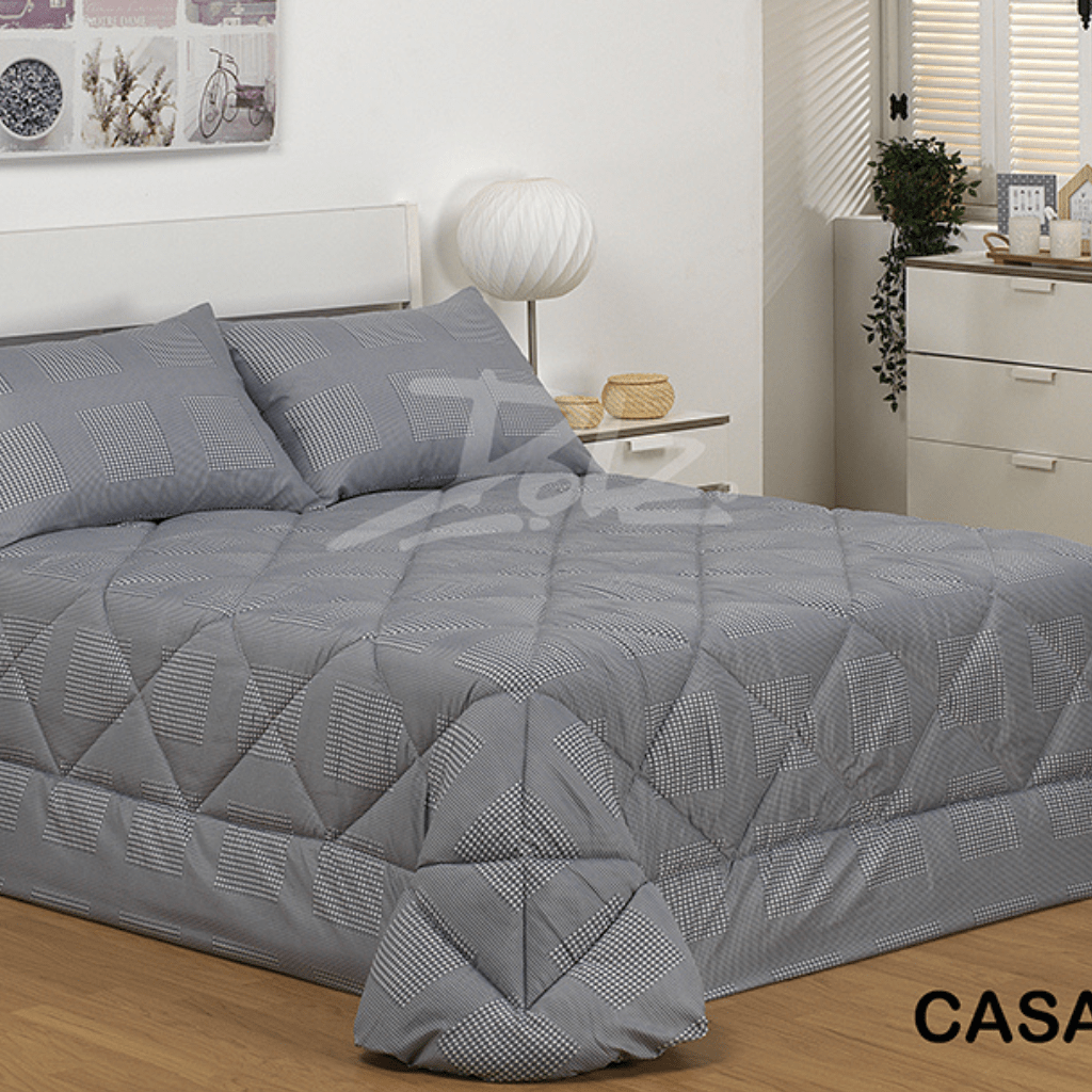 Edredón confort reversible Casandra 1 Edredón confort reversible Casandra