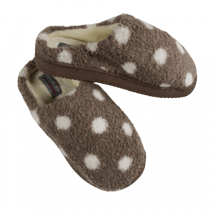 Zapatilla Casa Lunares Marrón, las mejores zapatillas tanto para dentro como fuera de casa, para ofrecerte a ti y a los tuyos moda y calidad al mejor precio.