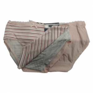 Pack de 3 braguitas algodón Tress Rayas. Estas bragas de la marca Tress las encontrarás en diferentes estampados y colores a un precio irresistible.