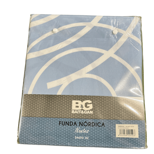 Funda Nórdica Nantes azul 2 Funda Nórdica Nantes azul - Imagen 2
