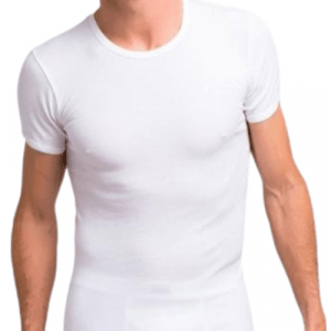 Camiseta Interior Algodón Manga Corta de hombre
