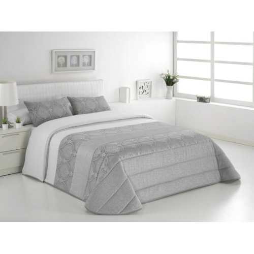 Edredón confort jacquard Cerdeña Gris de Mapuca 1 Edredón confort jacquard Cerdeña Gris de invierno de gran calidad jacquard de la firma MAPUCA ,estilo clásico que te combinará en cualquier ambiente.