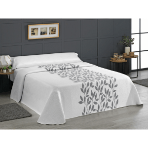 Colcha jacquard Mónaco gris de Mapuca