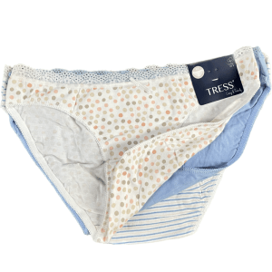 Pack de 3 bragas algodón Tress Círculos