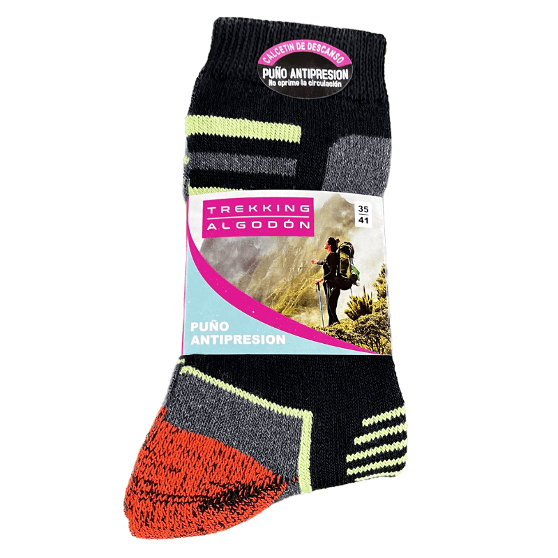 Calcetines térmicos de trekking mujer 6 Calcetines térmicos de trekking mujer, técnico de alta transpirabilidad, le mantiene confortable y seco en todo el momento con interior de rizo.