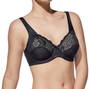 La elegancia y soporte que necesitas con el Sujetador Virginia B Selene. Con aros y sin relleno, es la elección ideal para un ajuste natural y sofisticado.
