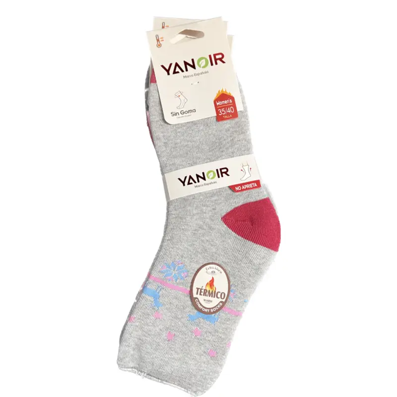 Calcetines térmicos sin goma de chica 4 Calcetines térmicos sin goma de chica - Imagen 4
