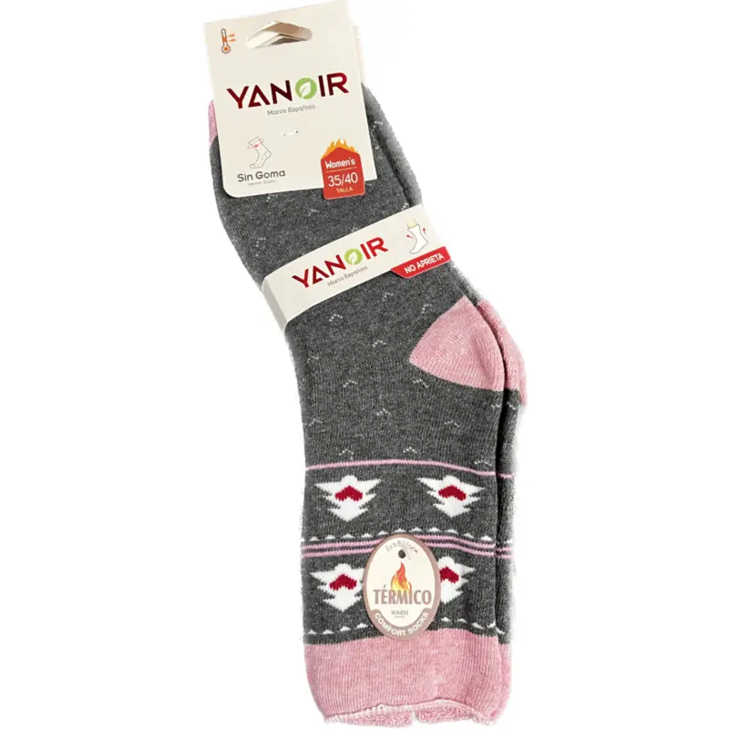 Calcetines térmicos sin goma de chica 2 Calcetines térmicos sin goma de chica - Imagen 2