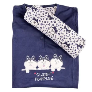 Pijama de entretiempo Husky marino