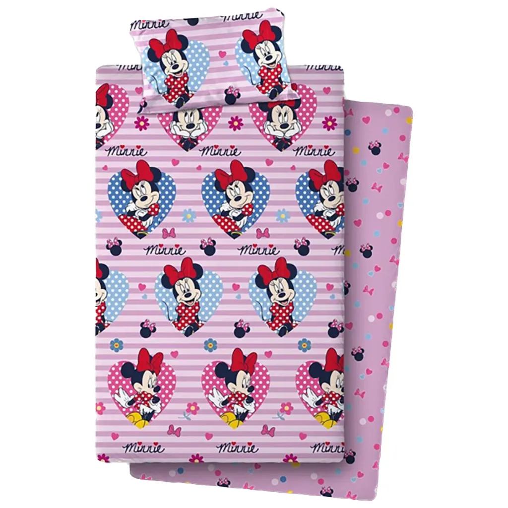 Juego de Sábanas Coralina Minnie 1 Juego de Sábanas Coralina Minnie