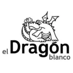 logo dragon blanco