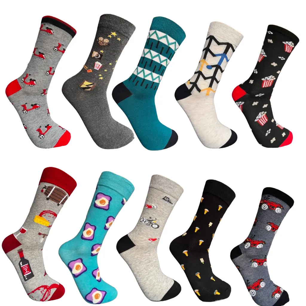 Calcetines divertidos para hombre 2 Calcetines divertidos para hombre
