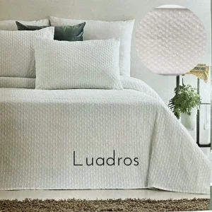 Colcha piqué Luardos cruda