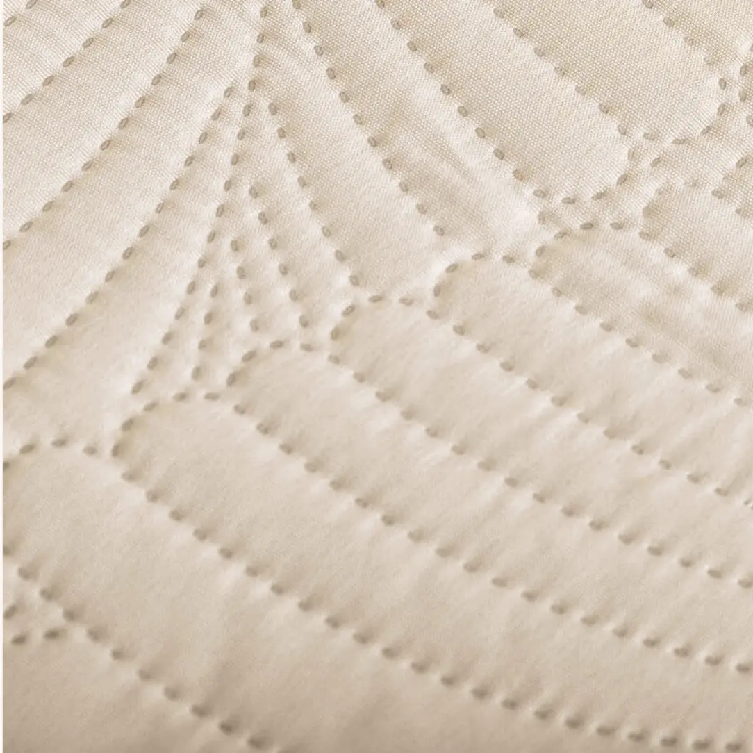 Colcha Bouti Botanic Beige 4 Colcha Bouti Botanic Beige - Imagen 4