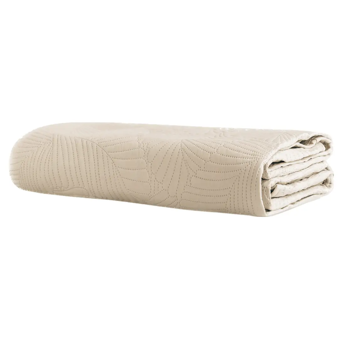 Colcha Bouti Botanic Beige 3 Colcha Bouti Botanic Beige