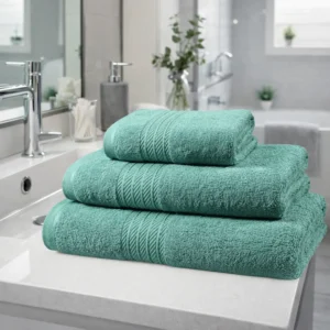 Toallas de baño premium verde