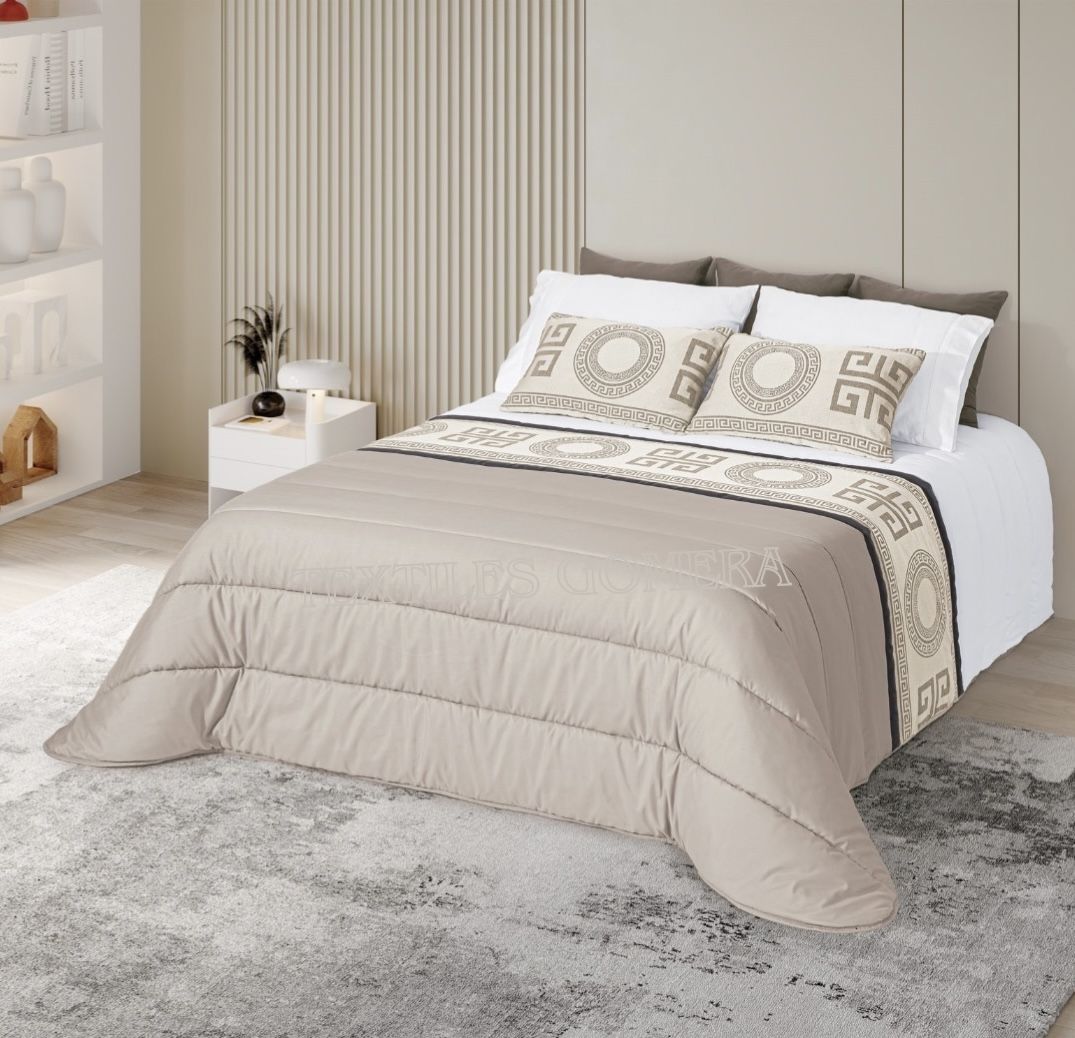 Edredón comforter jacquard Verso lino 1 Edredón comforter jacquard Verso lino