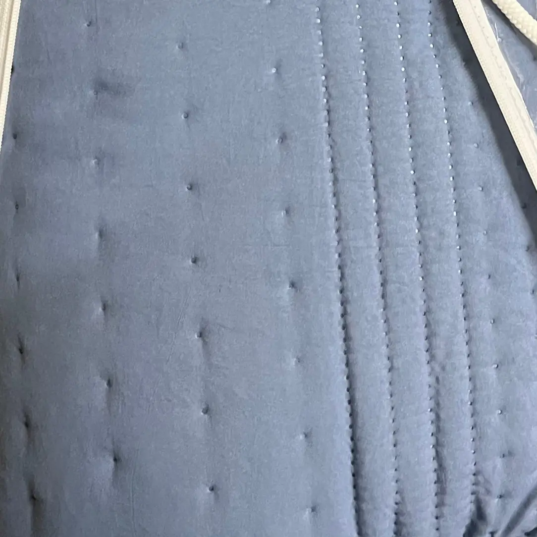 Edredón con Tejido StoneWash Perú azul reversible 2 Edredón con Tejido StoneWash Perú azul reversible