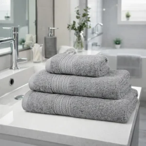 Toallas de baño premium gris