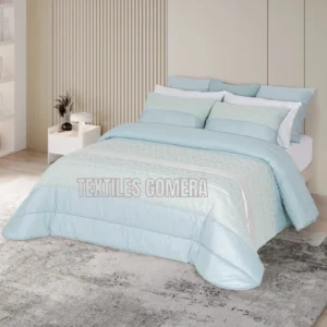 Edredón comforter jacquard Marla aqua