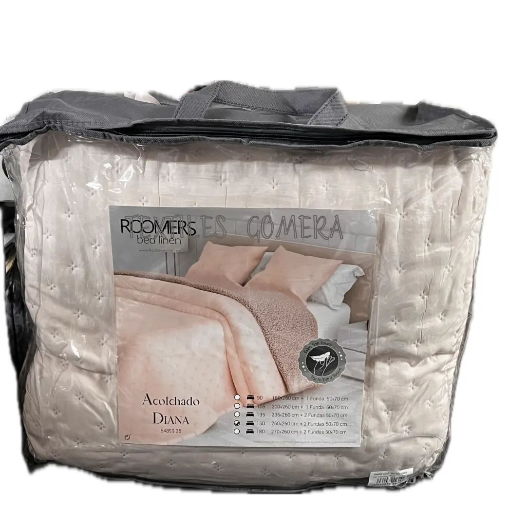 Edredón Sherpa Soft Touch Diana Nude 3 Edredón Sherpa Soft Touch Diana Nude - Imagen 3