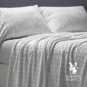 Sábanas de invierno coralina Burrito Blanco 988 gris