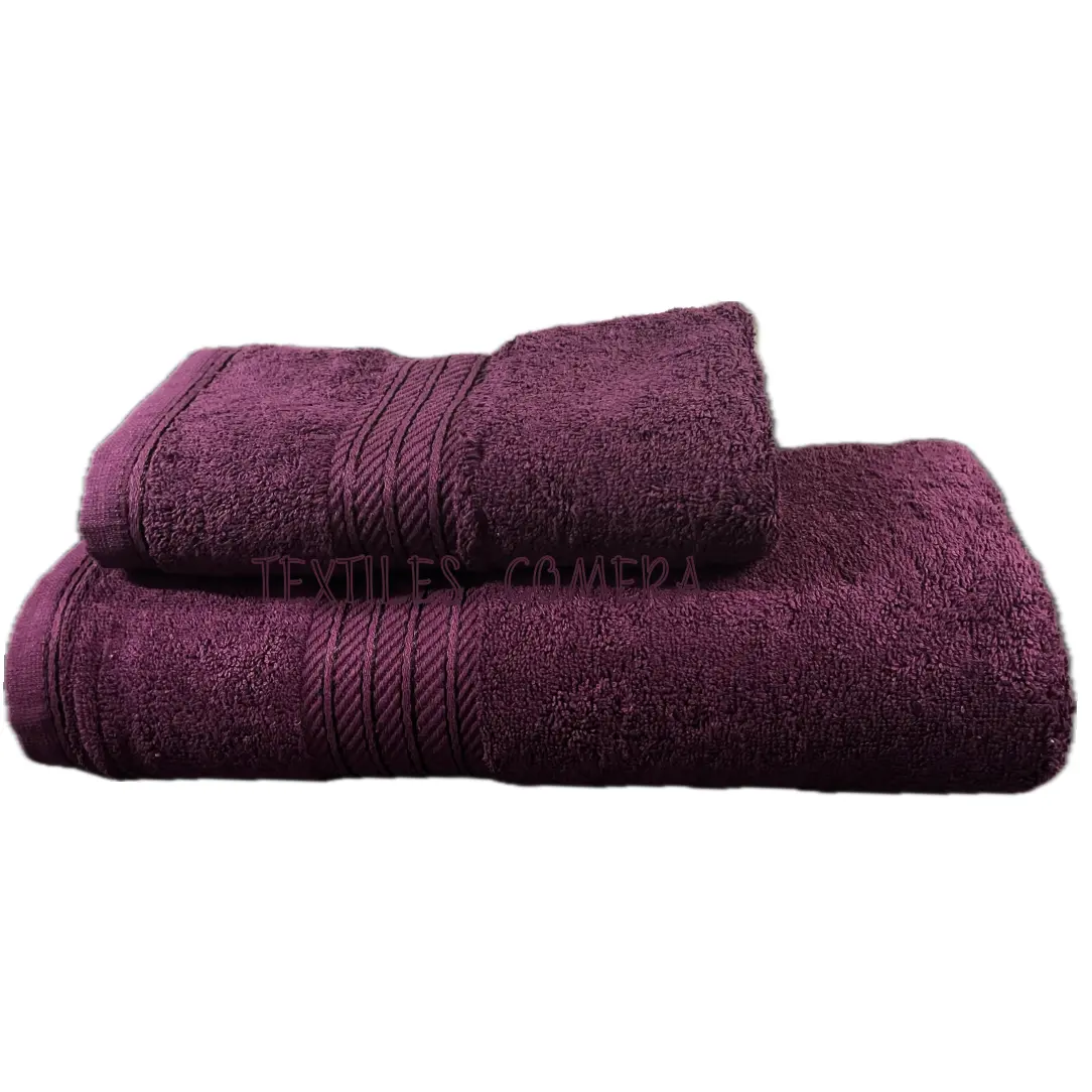 Toallas de baño premium morada 2 Toallas de baño premium morada