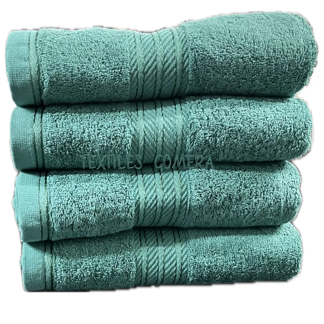 Toallas de baño premium verde 2 Toallas de baño premium verde - Imagen 2