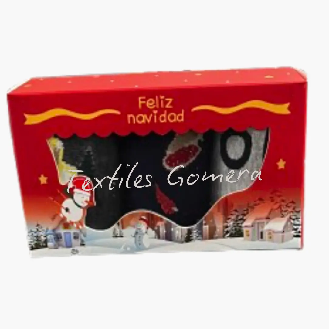 Caja Regalo de Navidad de Calcetines 7 Caja Regalo de Navidad de Calcetines