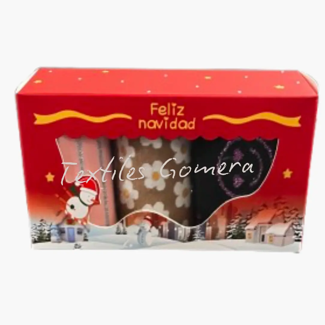 Caja Regalo de Navidad de Calcetines 3 Caja Regalo de Navidad de Calcetines