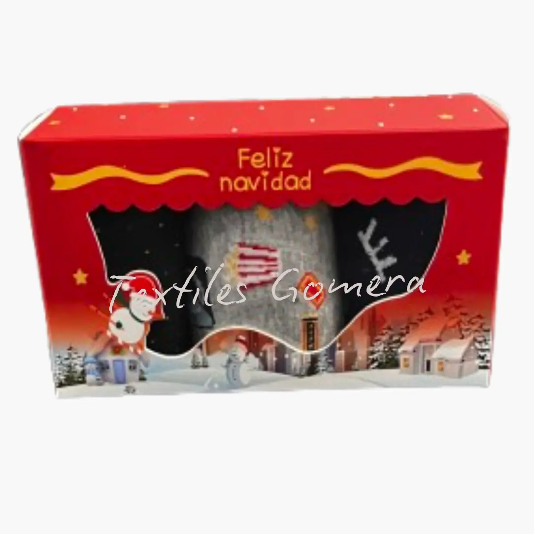 Caja Regalo de Navidad de Calcetines 4 Caja Regalo de Navidad de Calcetines