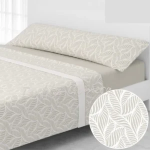 Sábanas de coralina Cava beige
