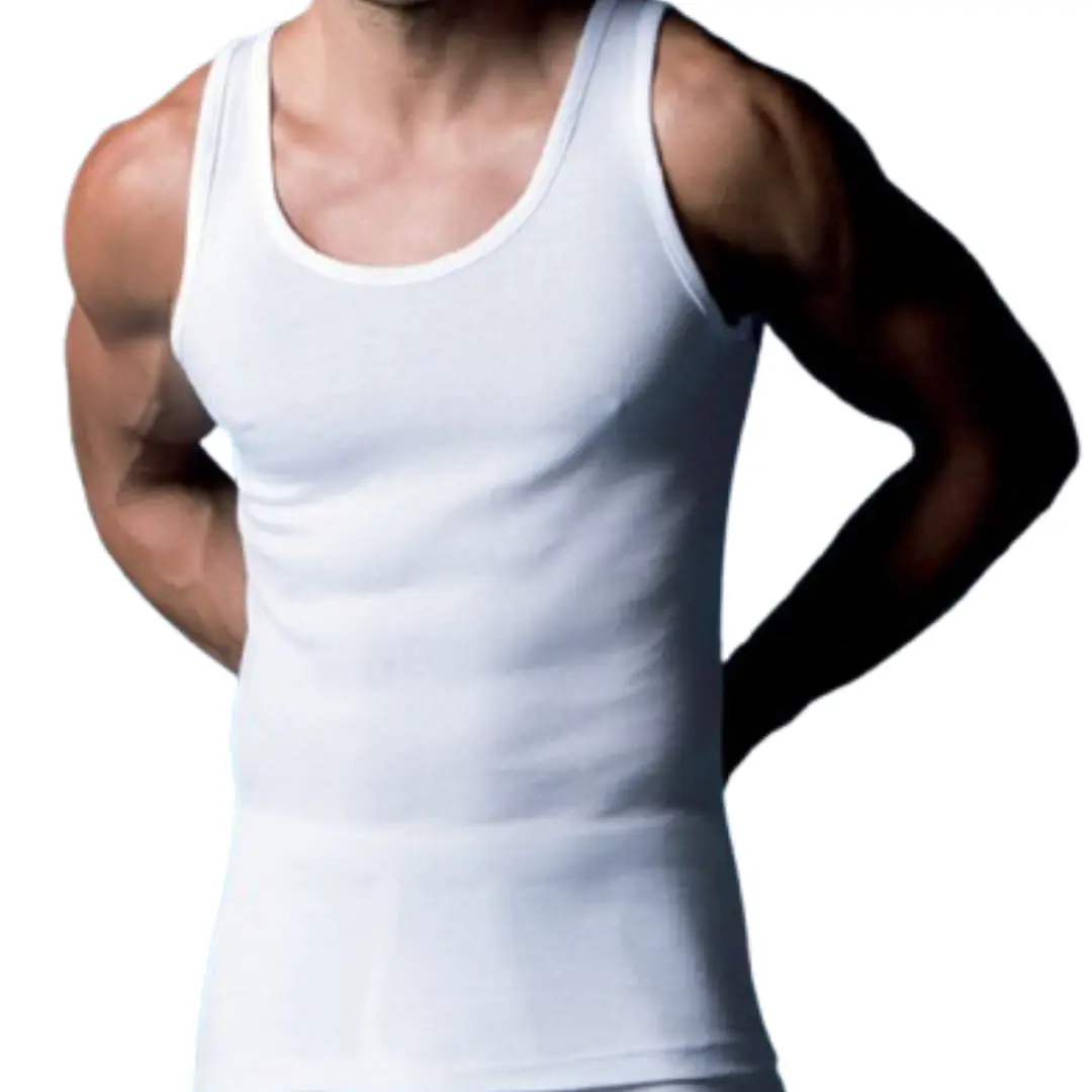 Camiseta Interior Algodón de tirantes para hombre 1 Camiseta Interior Algodón de tirantes para hombre
