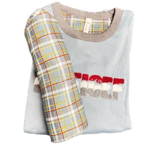 Pijama Afelpado chico Eight verde