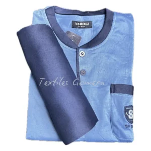 Pijama Afelpado chico Azul