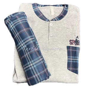 Pijama Afelpado chico Sport gris