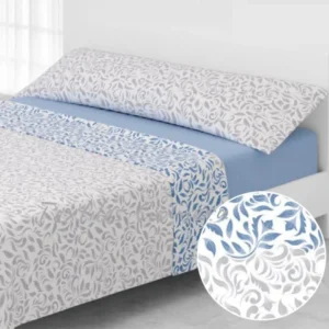 Sábanas de coralina Cano azul