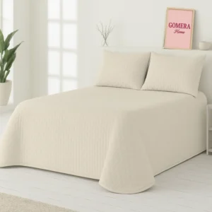 Colcha Bouti Lavada Santorini BEIGE