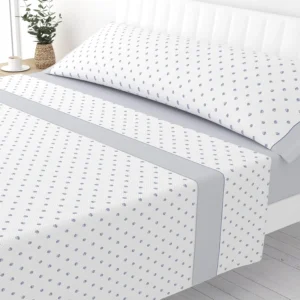 Sábanas algodón Premium Sara azul