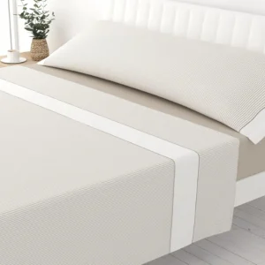 Sábanas algodón Premium Giorgia beige
