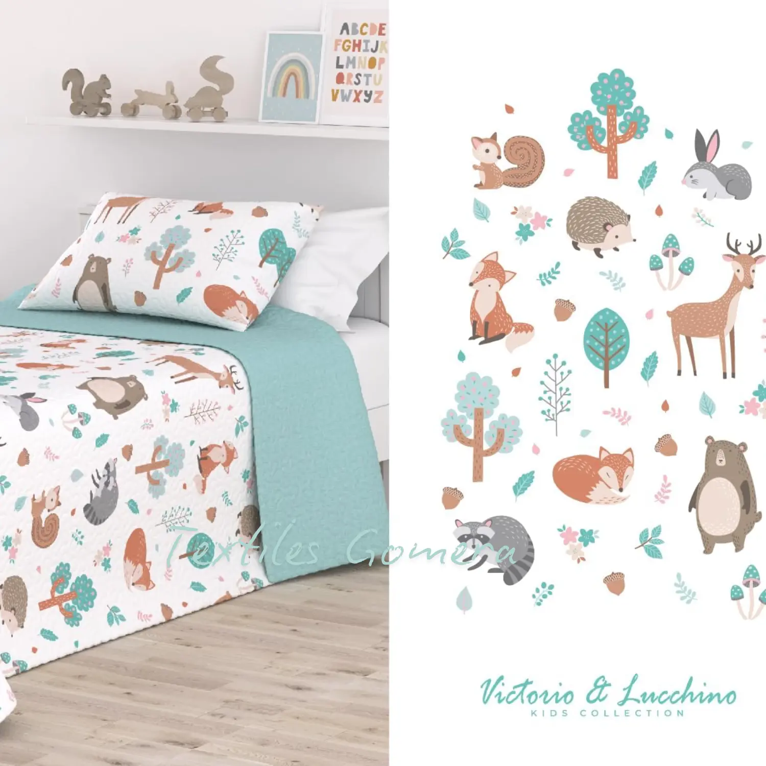 Colcha Bosque Victorio & Lucchino 2 Colcha Bosque Victorio & Lucchino - Imagen 2