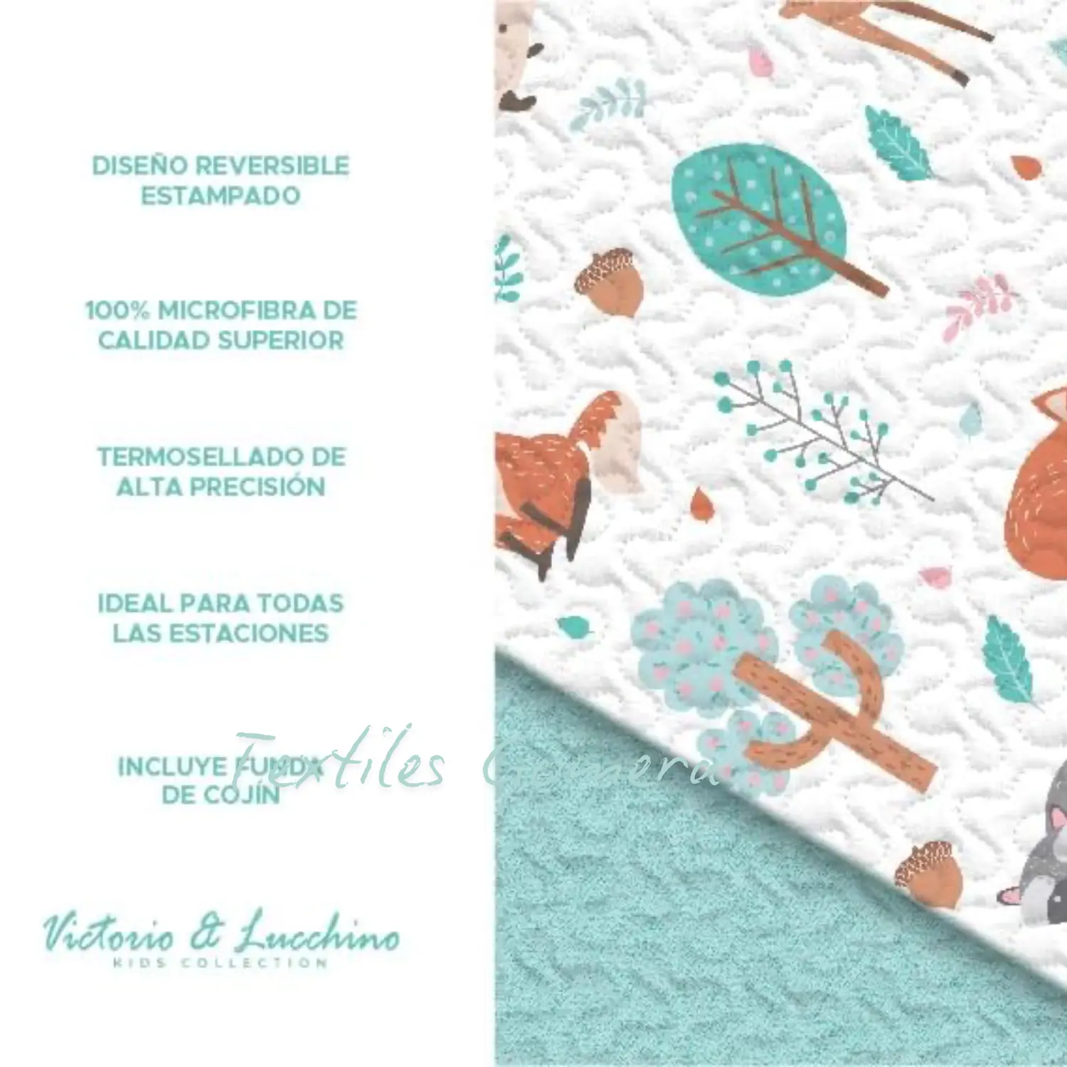Colcha Bosque Victorio & Lucchino 4 Colcha Bosque Victorio & Lucchino - Imagen 4