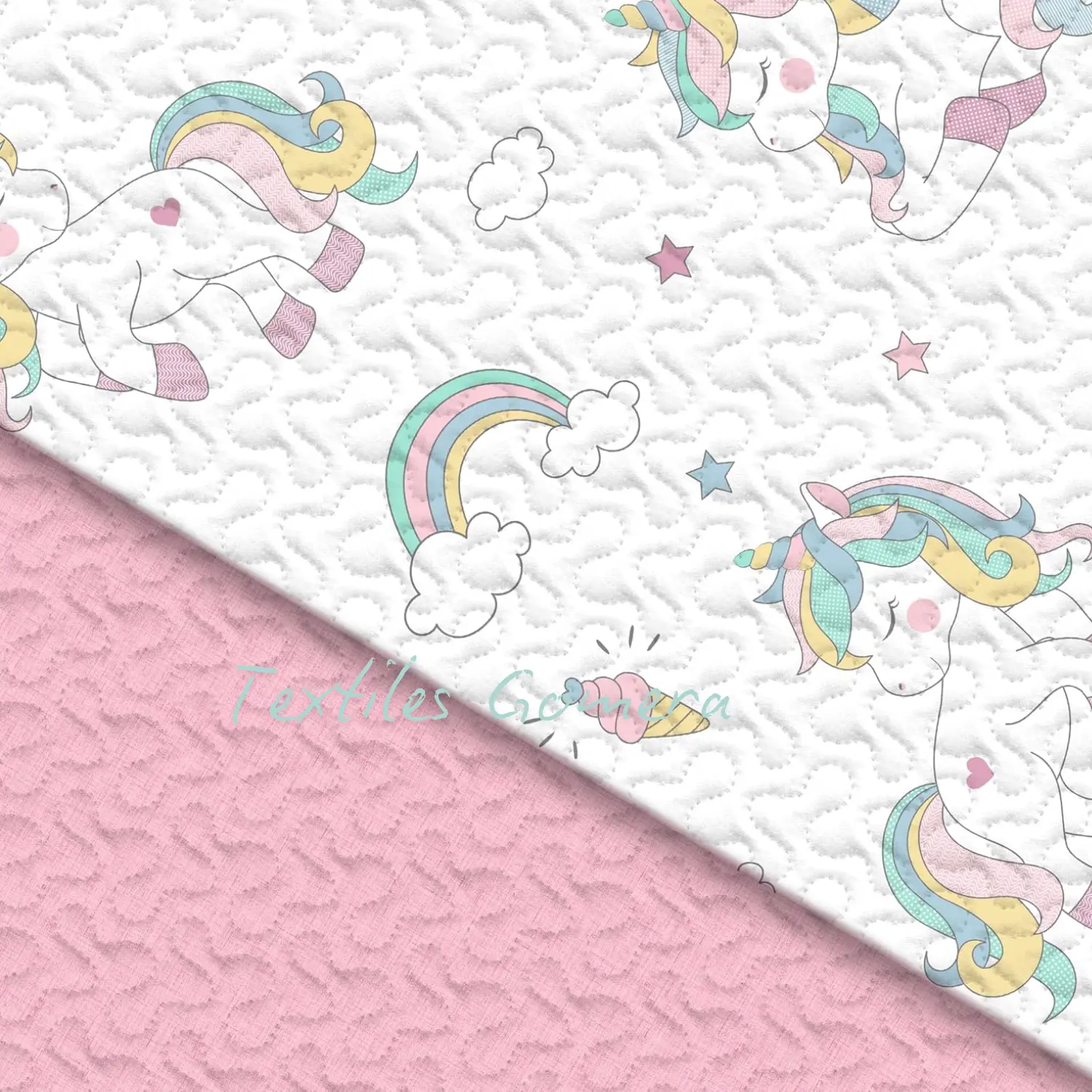 Colcha Unicornio Victorio & Lucchino 3 Colcha Unicornio Victorio & Lucchino - Imagen 3