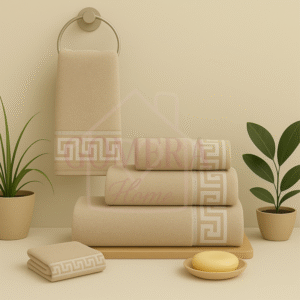 Juego de toallas Guadalupe beige