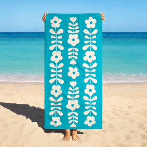 Toalla de Playa Flores