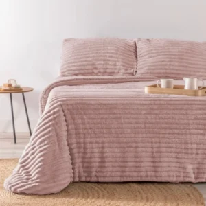 Edredón Sherpa Dorien Rosa