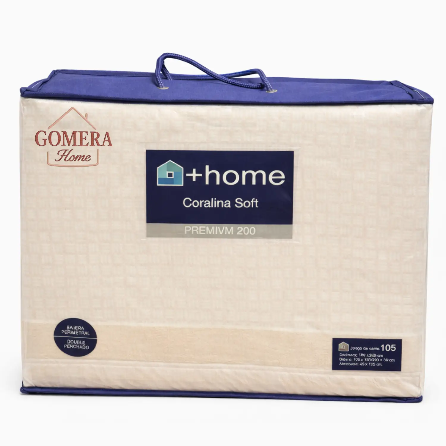 Sábanas Coralina Siena Beige +Home 2 Sábanas Coralina Siena Beige +Home - Imagen 2