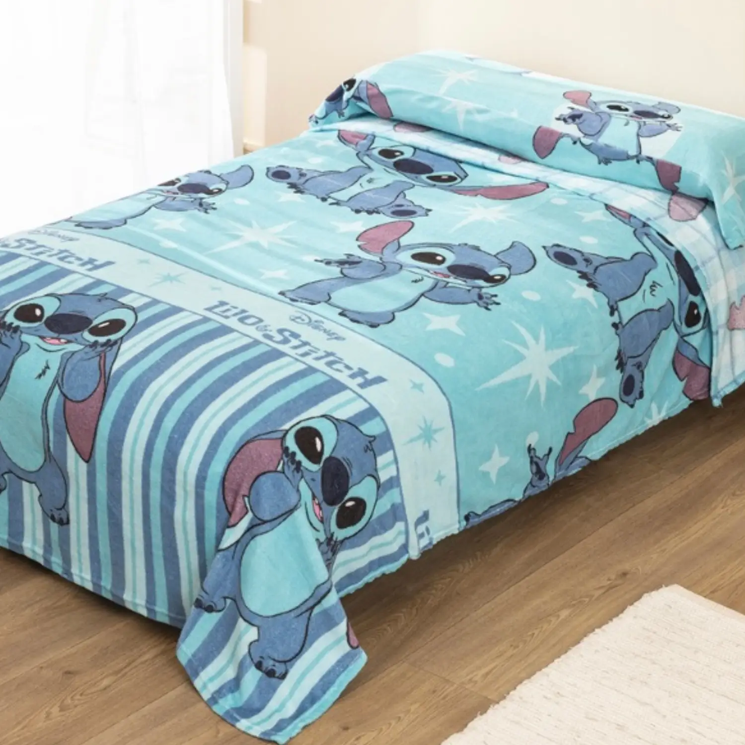 Sábanas infantil Coralina Stitch 1 Sábanas infantil Coralina Stitch